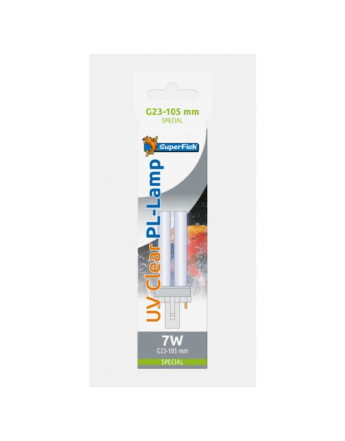 Superfish Uv Pl Lamp G23 Pondclear - Verlichting - 105 mm 7 Watt