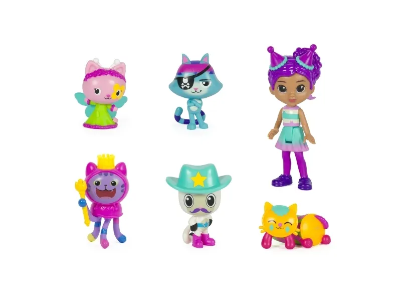 Gabby's Dollhouse Celebration 6 Figure Giftset