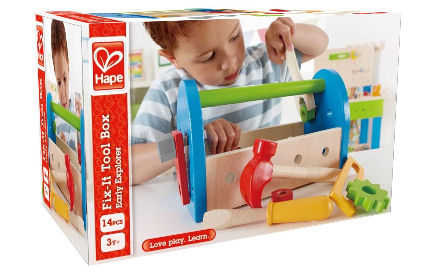 Handwerker WerkzeugkastenKinderwerkzeug aus Holz