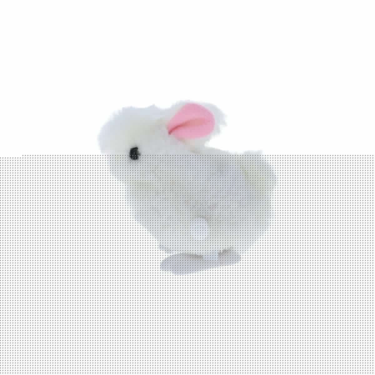 Lapin sauteur à remonter Mercredi et Patati