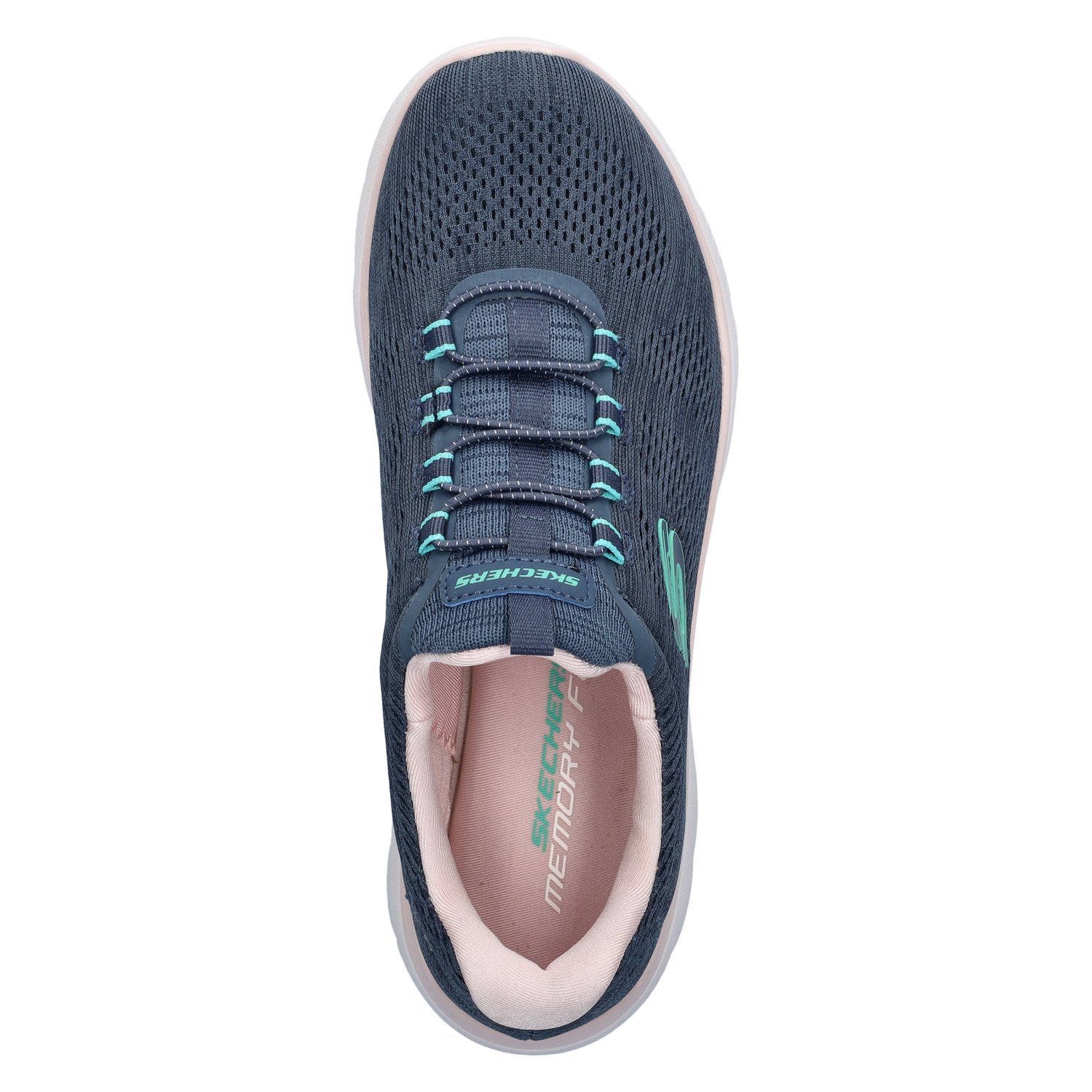 Summits dames sneaker Skechers Blauw