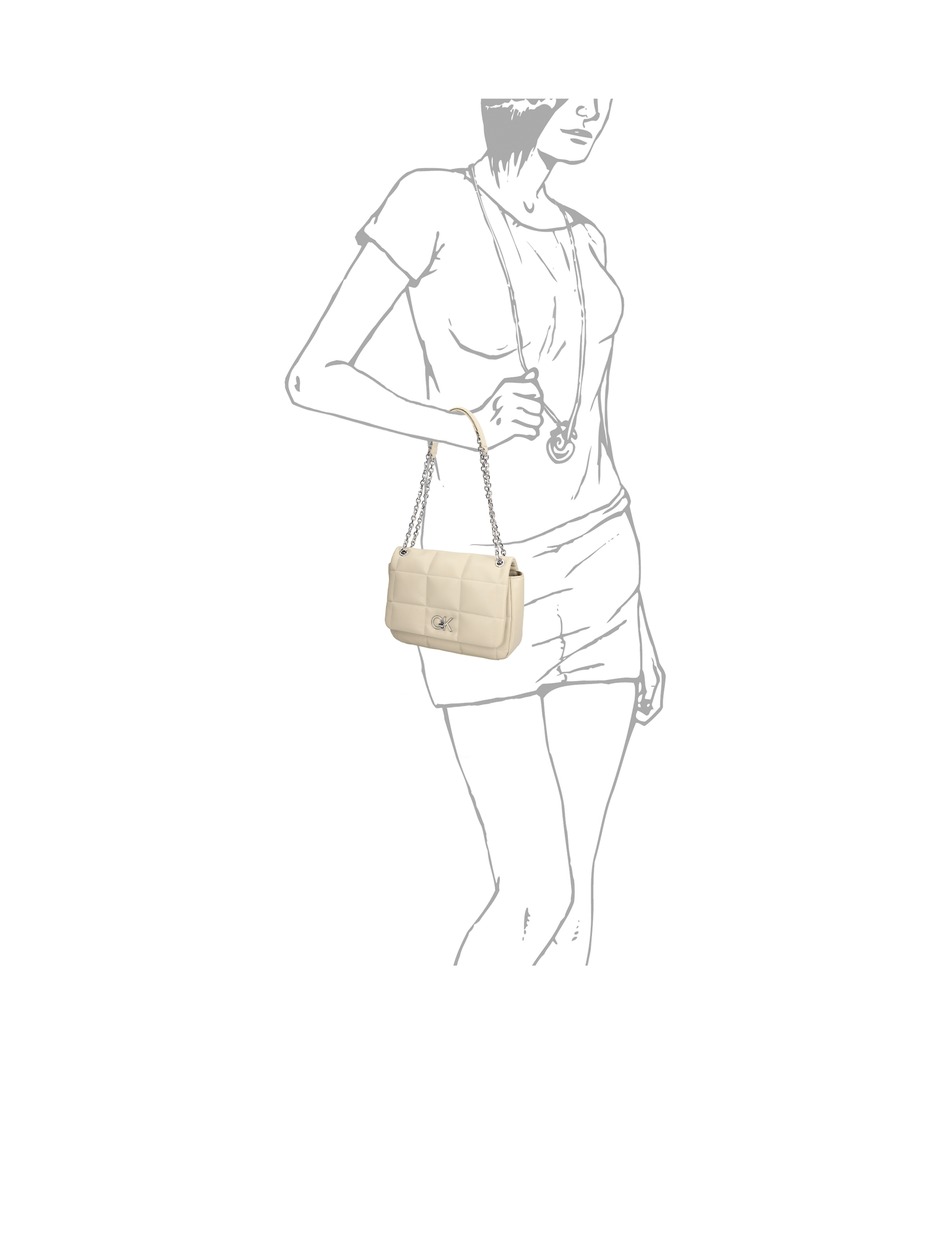 RE-LOCK QUILT SHOULDER BAG