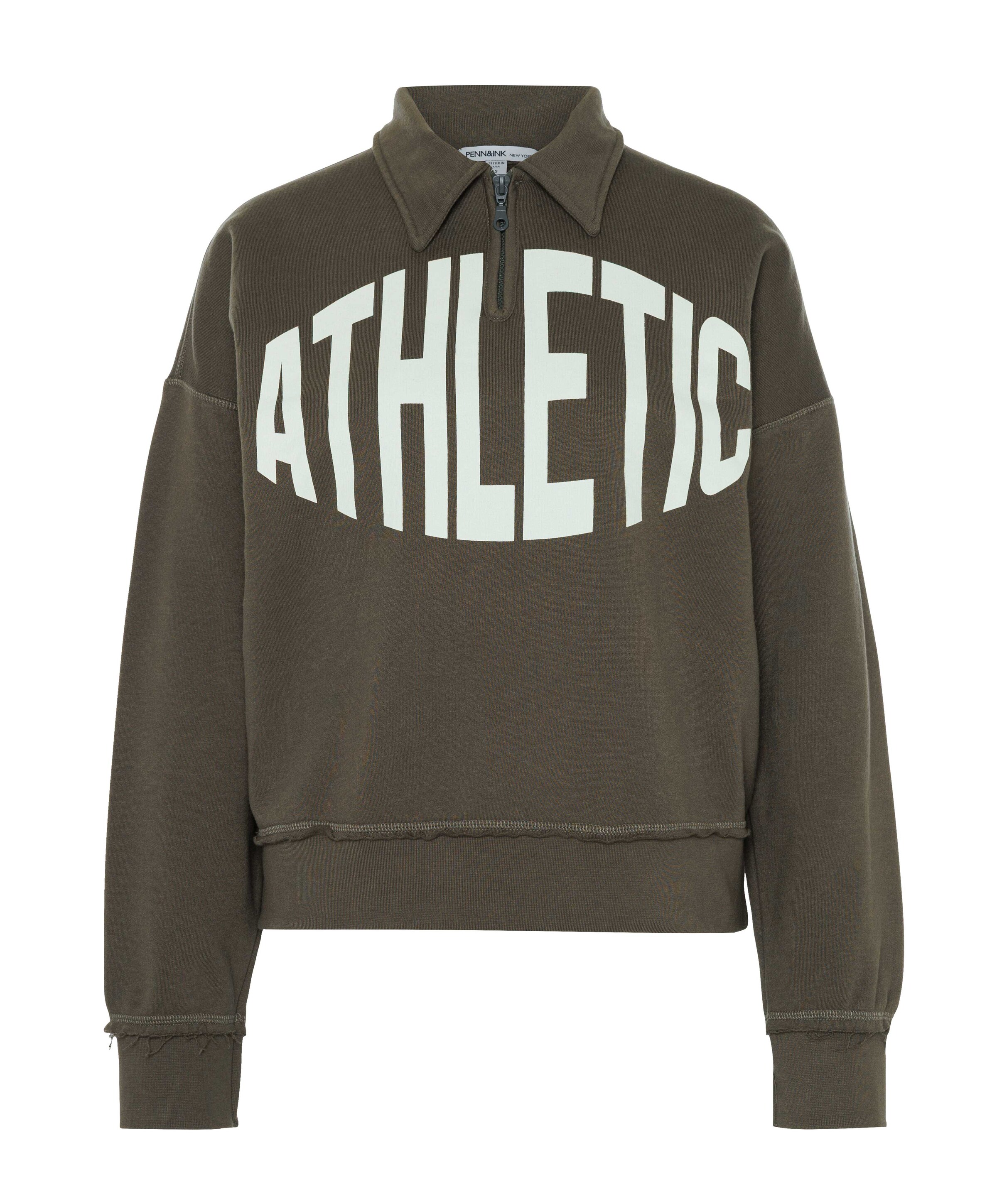 Penn & Ink N.Y. Dames sweater bruin