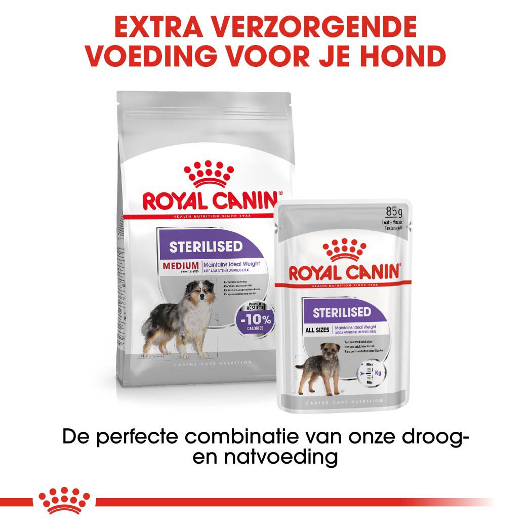 Royal Canin Medium Sterilised - Hondenvoer - 3 Kilogram - gevogelte