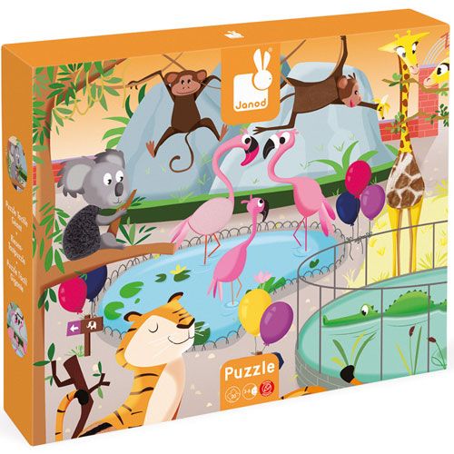 Janod voelpuzzel - een dag in de dierentuin (20st) 2774