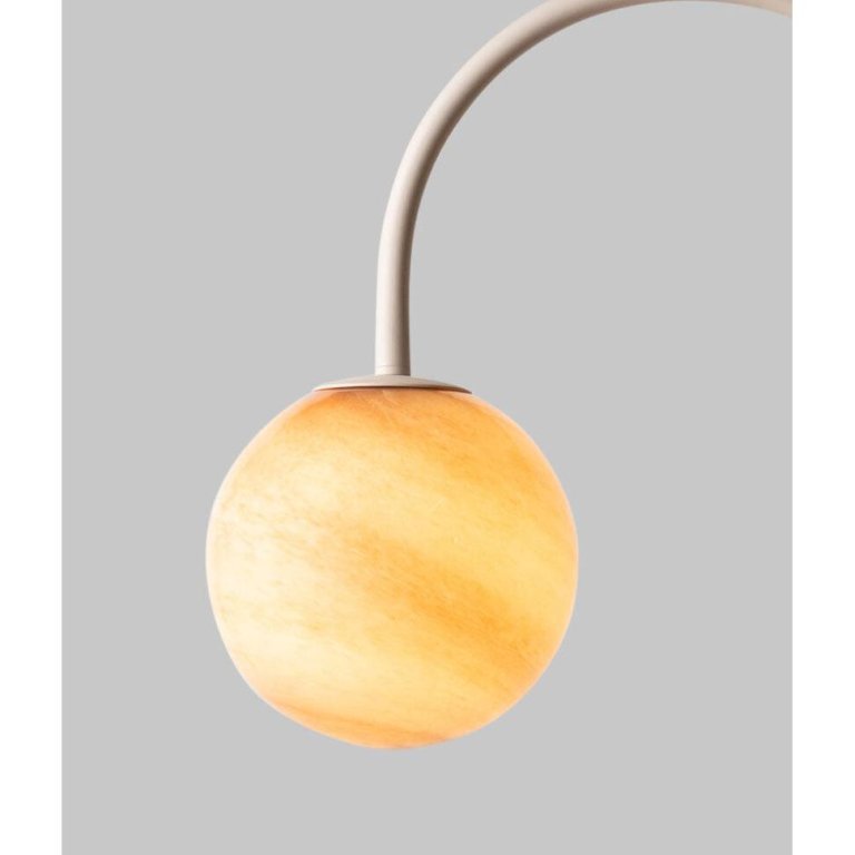 It's about Romi Tivoli vloerlamp marmer bruin