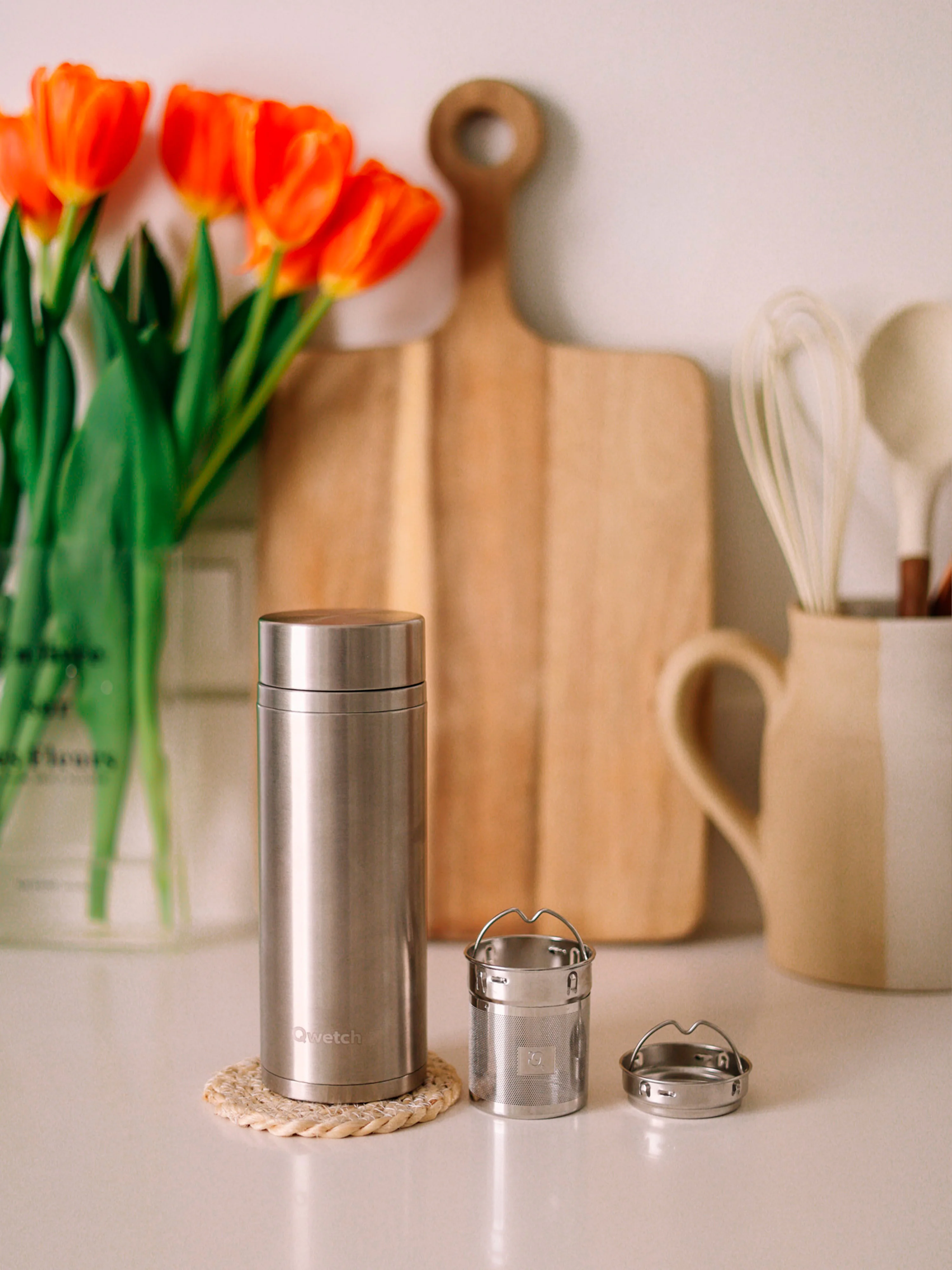 Théière Isotherme Inox - Qwetch