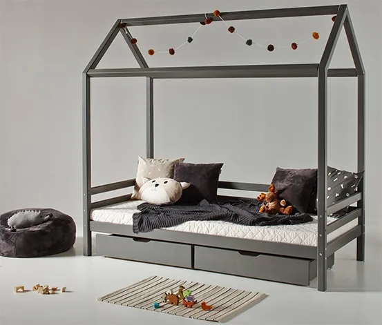 Modul für das Kinderbett »BASIC«, ca. 90 x 200 cm, schwarz
