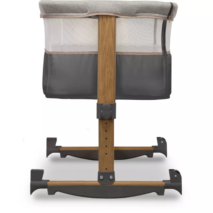 lionelo Beistellbett Leonie grey stone
