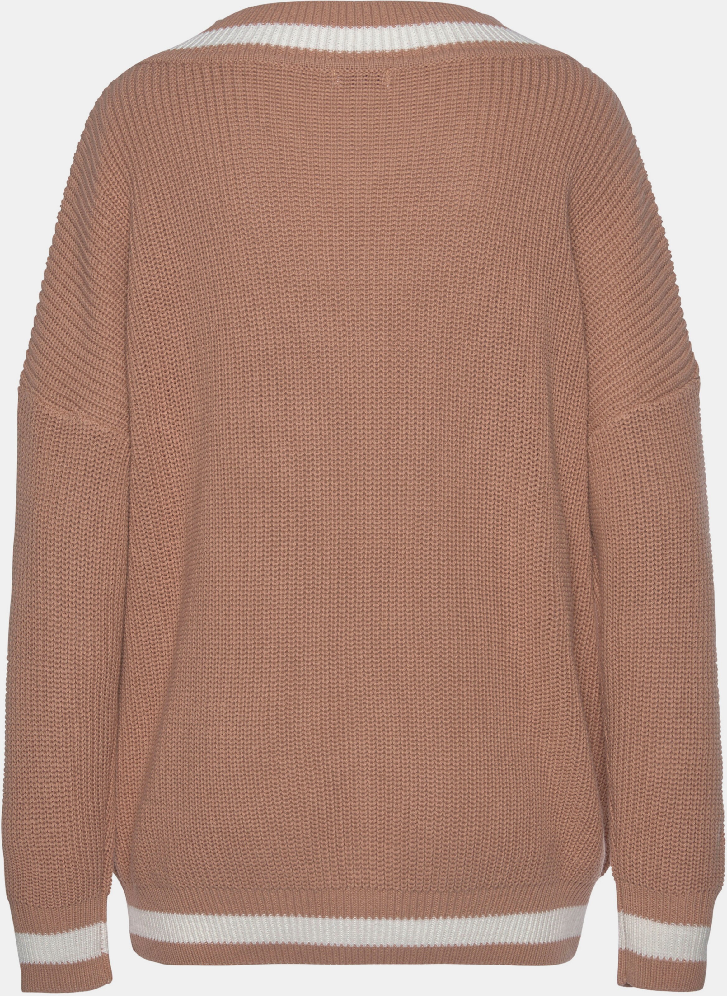 V-Ausschnitt-Pullover