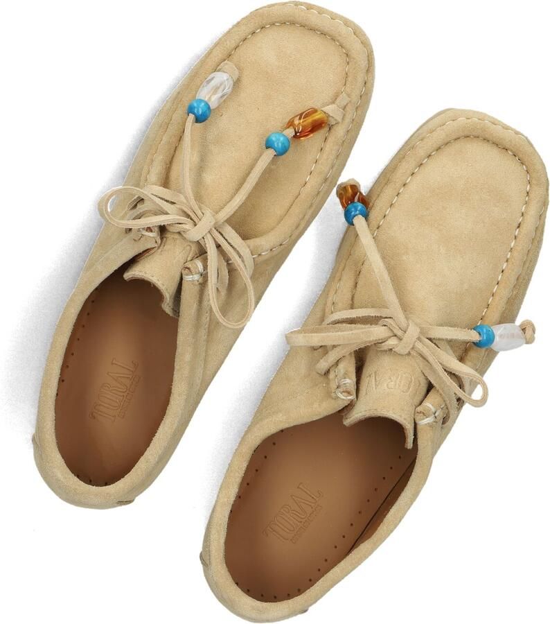 TORAL Instappers Dames Beeja Maat: 40 Materiaal: Suède Kleur: Beige