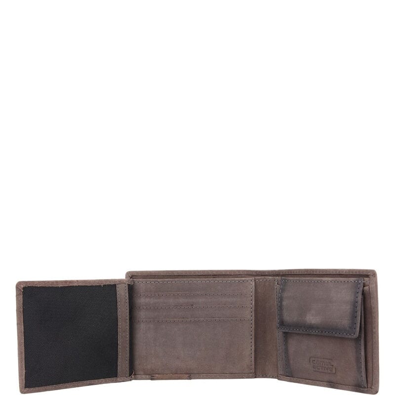 Camel Active Dallas Billfold 6CC RFID-Protection Grey