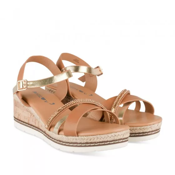 Sandales COGNAC PHILOV