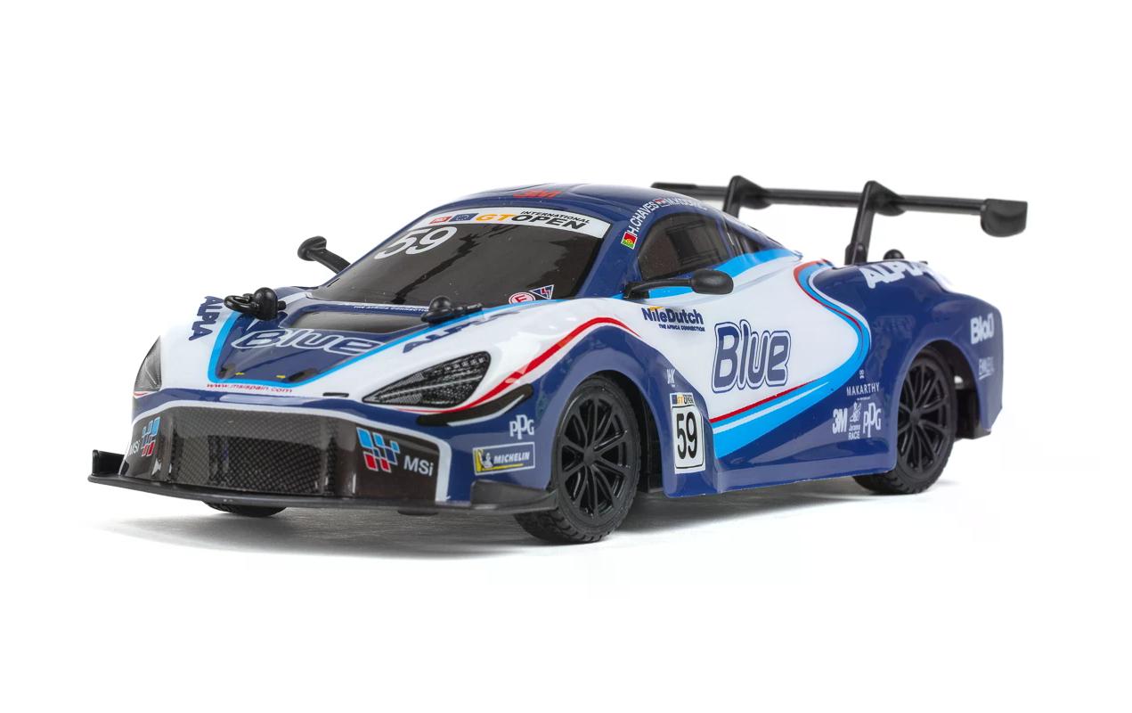 Auto McLaren 720S GT3 Blau, 1:24Ferngesteuerter Sportwagen für Kinder ab 6 Jahren