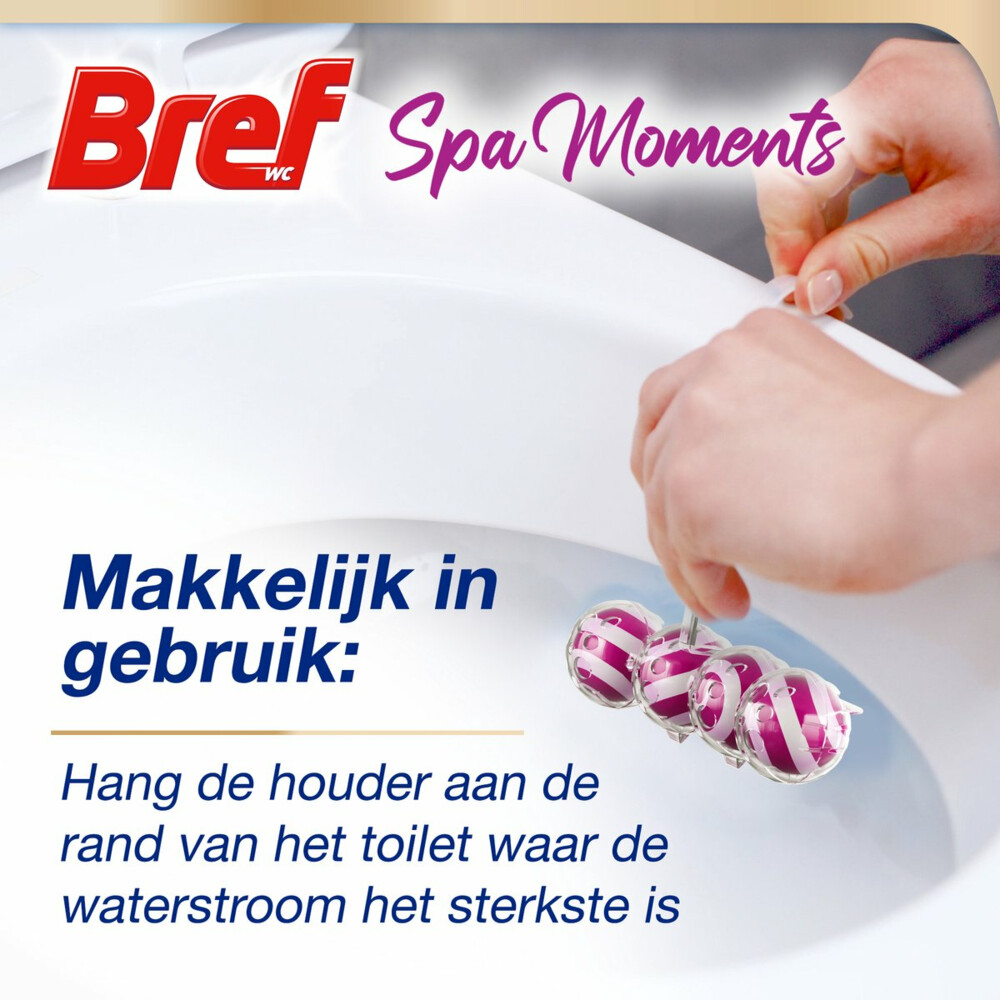 10x Bref Toiletblok Wellness Scents Harmony2 stuks