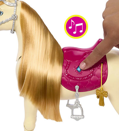 Barbie Hest m. Lyd - 30 cm - Great Chase Feature Horse