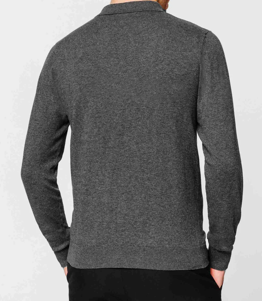 Polo uni anthracite