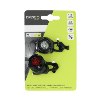 Dresco Bullet fietsverlichtingsset