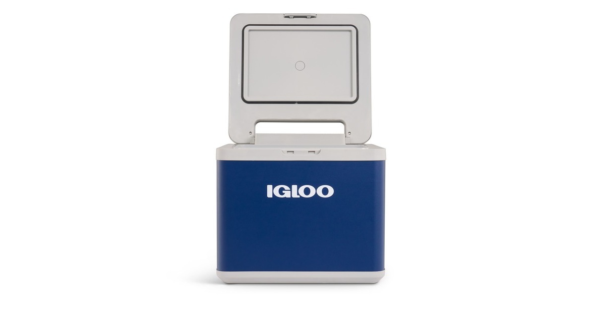 IglooIH45 AC/DC hybride koelbox  (Donkerblauw/wit, 43 liter)