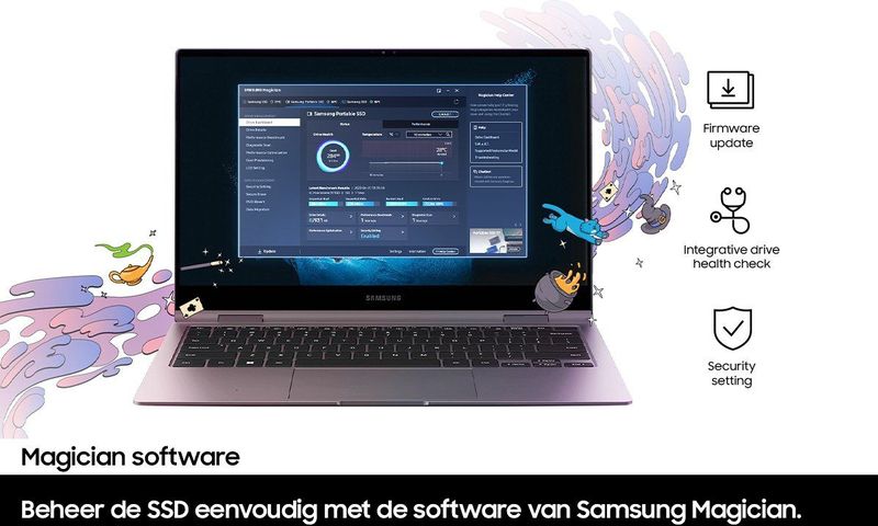 Samsung - T7 - SSD - Blauw - 1 TB