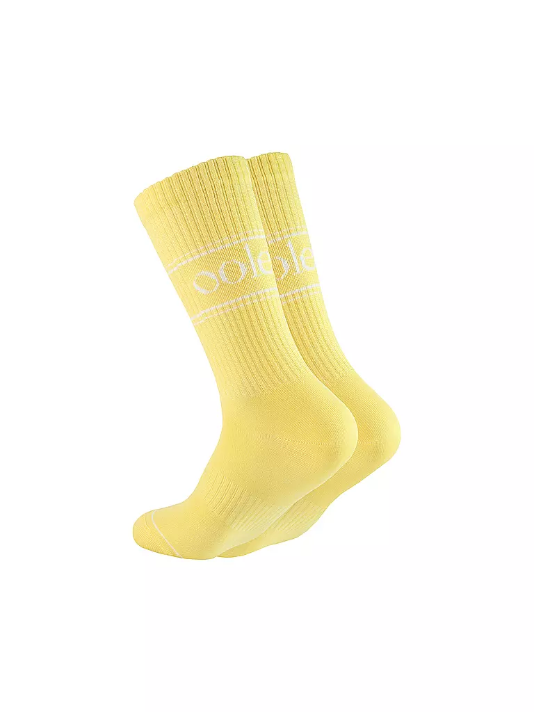 OOLEY Socken NEON 1 PASTEL banana gelb