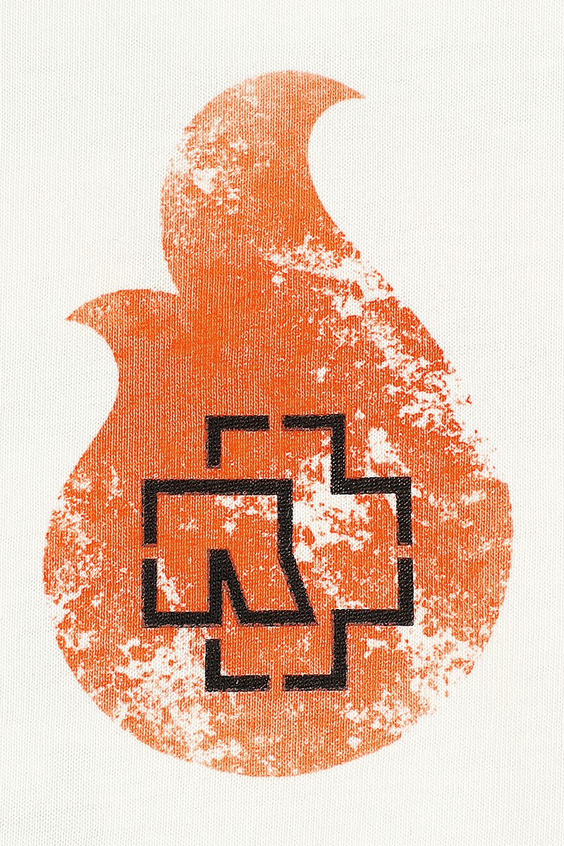 Flamme | Rammstein T-Shirt Manches courtes