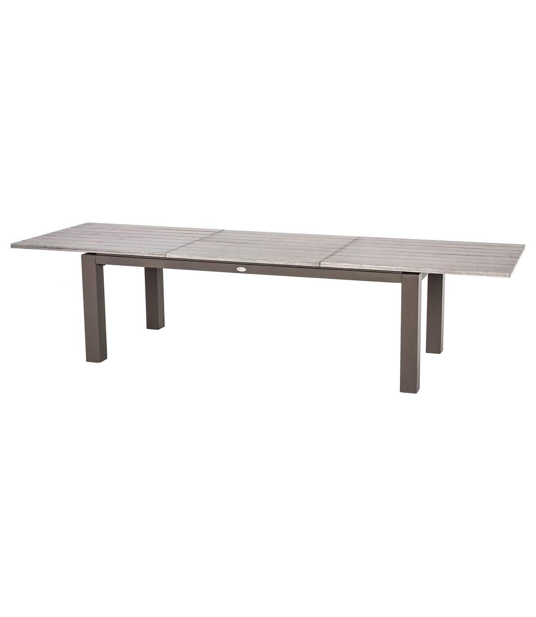 Table de jardin extensible 10 Personnes Héraklion - L. 220/320 cm - Gris tonka