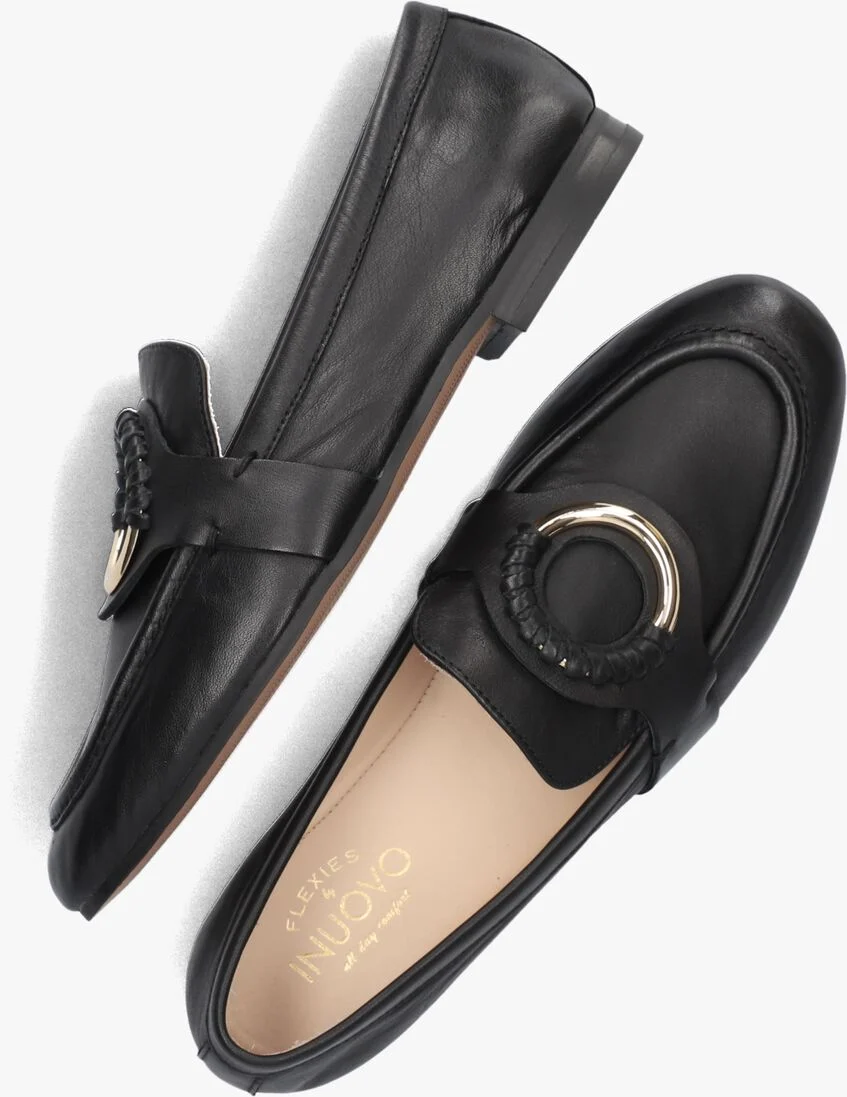 INUOVO zwarte inuovo loafers b02003