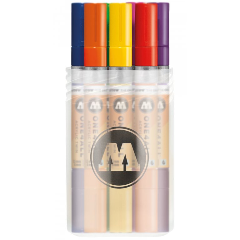 Molotow Lackmarker One4all Acryl Twin, 12er-Set