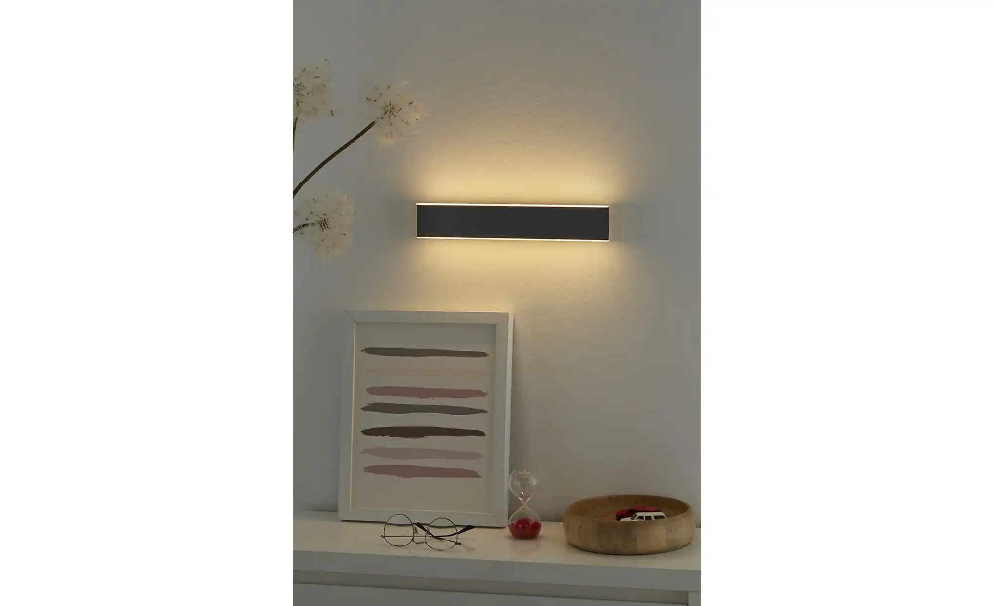 HELL-höllisch gutes Licht LED-Wandleuchte, anthrazit, up & down
