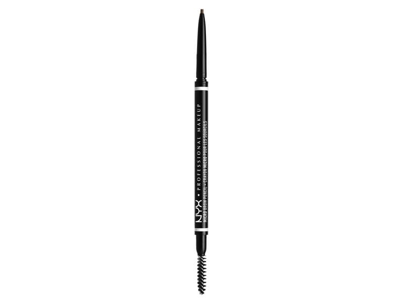 NYX Professional Makeup Augenbrauenstift Brow Micro Pencil Doppelseitiger und veganer Augenbrauenpinsel für ein natürliches Ergebnis