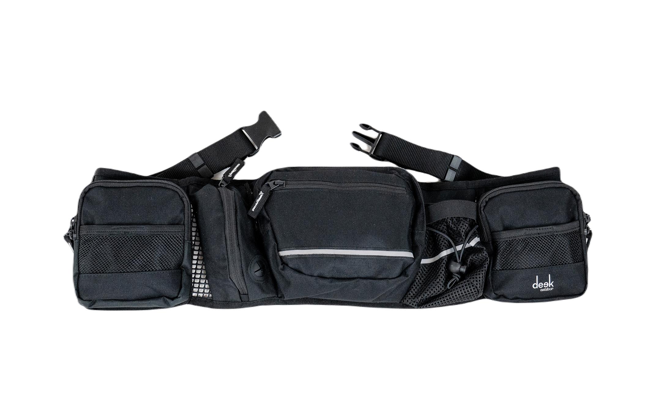 Hüfttasche Apollo, SchwarzHüftgurttasche – optimal für lange Spaziergänge, Ausflüge und Trekking