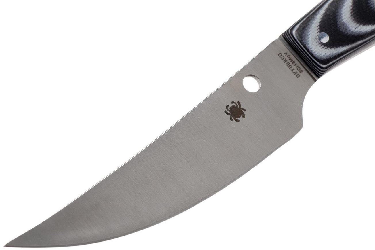 Spyderco Bow River FB64GP vaststaand mes, Phil Wilson design
