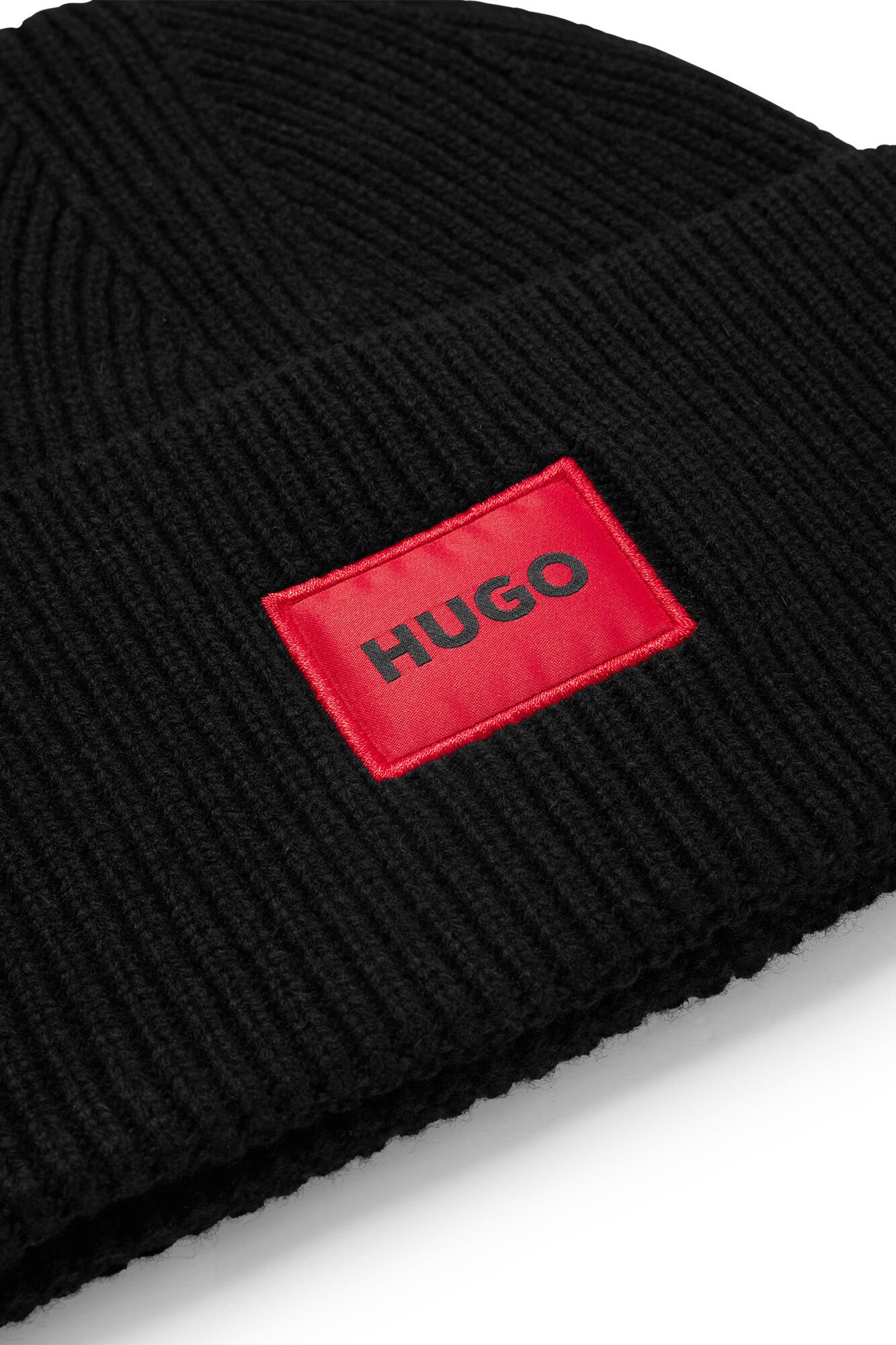 Gorro de tricô - preto