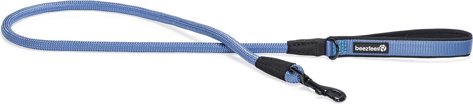 Beeztees hondenriem Parinca Premium blauw 120 x 1,2 cm