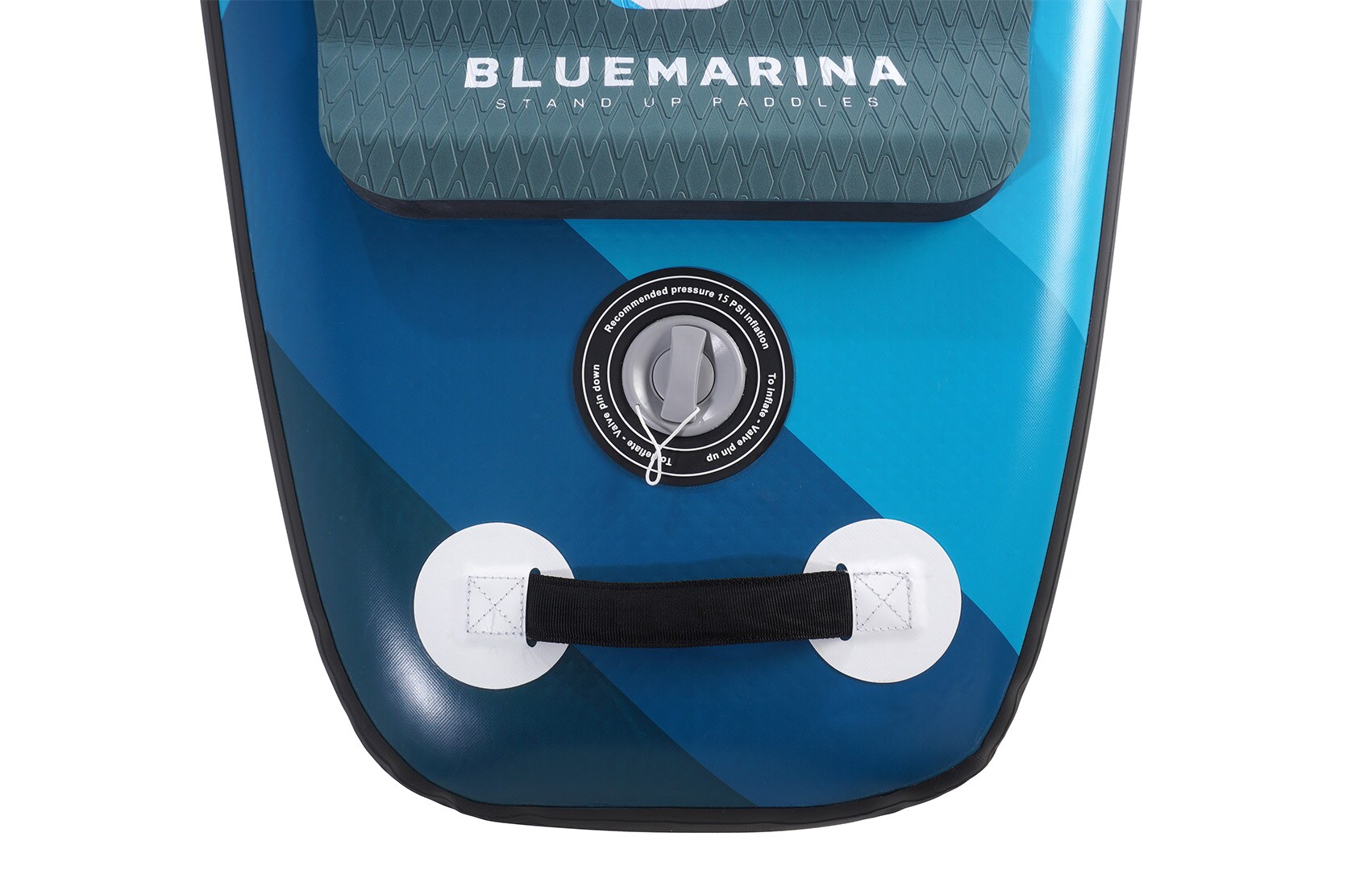 Bluemarina SUP Board Mapuna Sport, Kickpad, Double Layer, Paddel, Pumpe, Rucksack, 5J Garantie