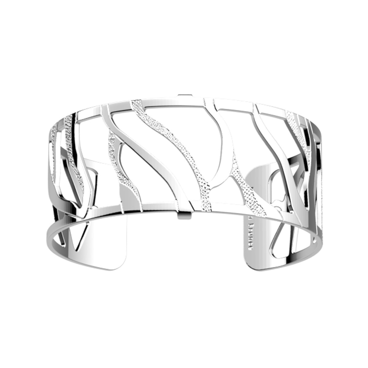 Bracelet Les Georgettes Tigre argenté 25mmCollection Les Essentielles +