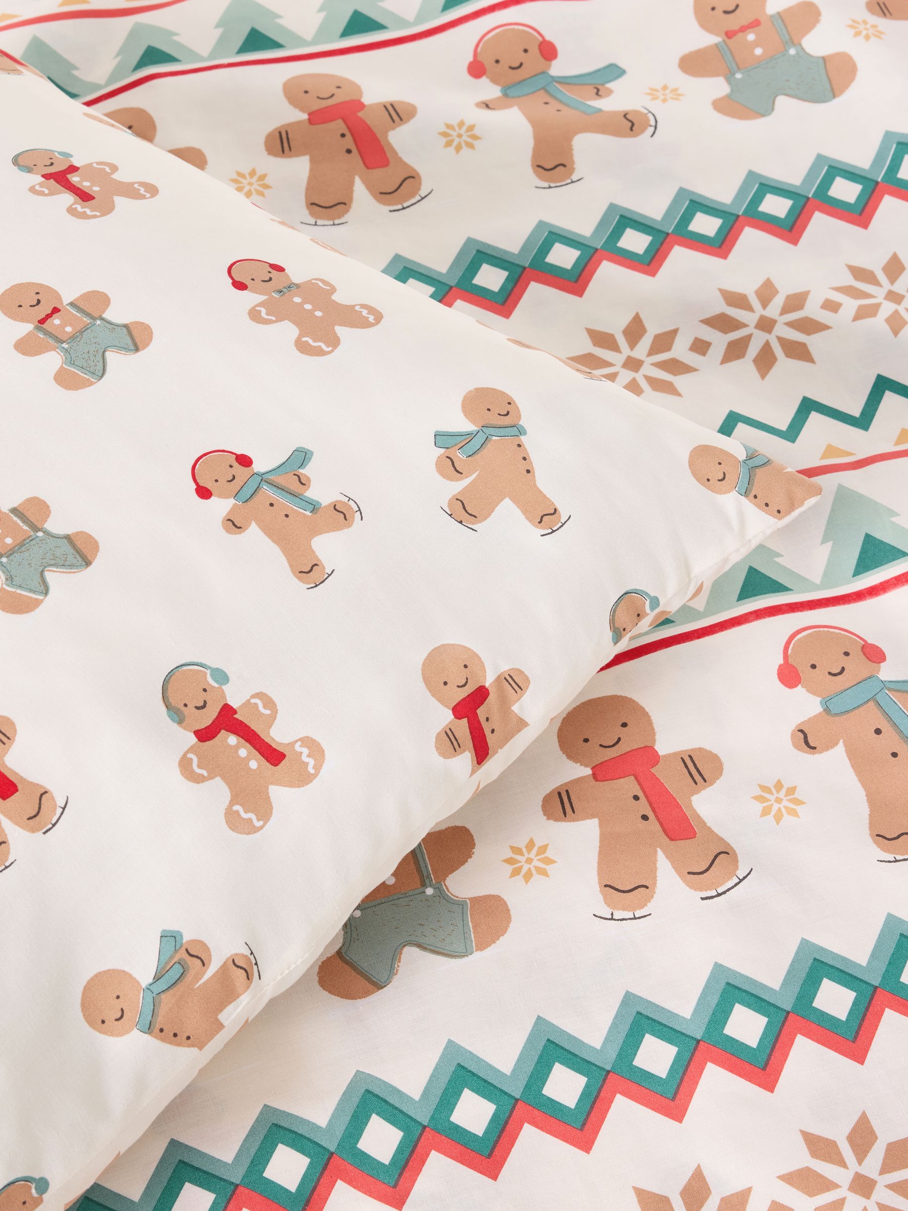 Christmas Duvet Cover and Pillowcase Set 2 Pack