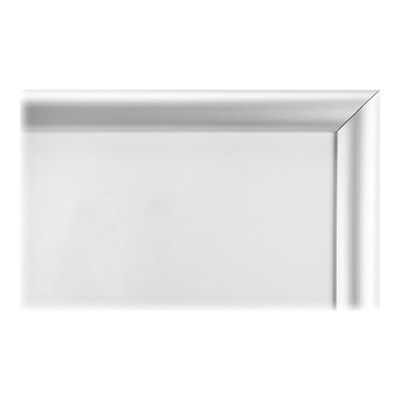Exacompta Office cadre - Cadre mural clipsable pour A1 - aluminium/cristal