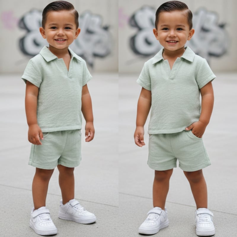 Calm days boys set - groen