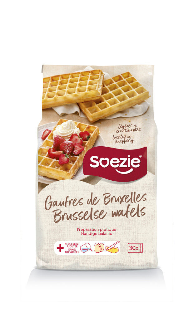 Soezie Mix voor Brusselse wafels - Bakmixen - 1 Kilogram