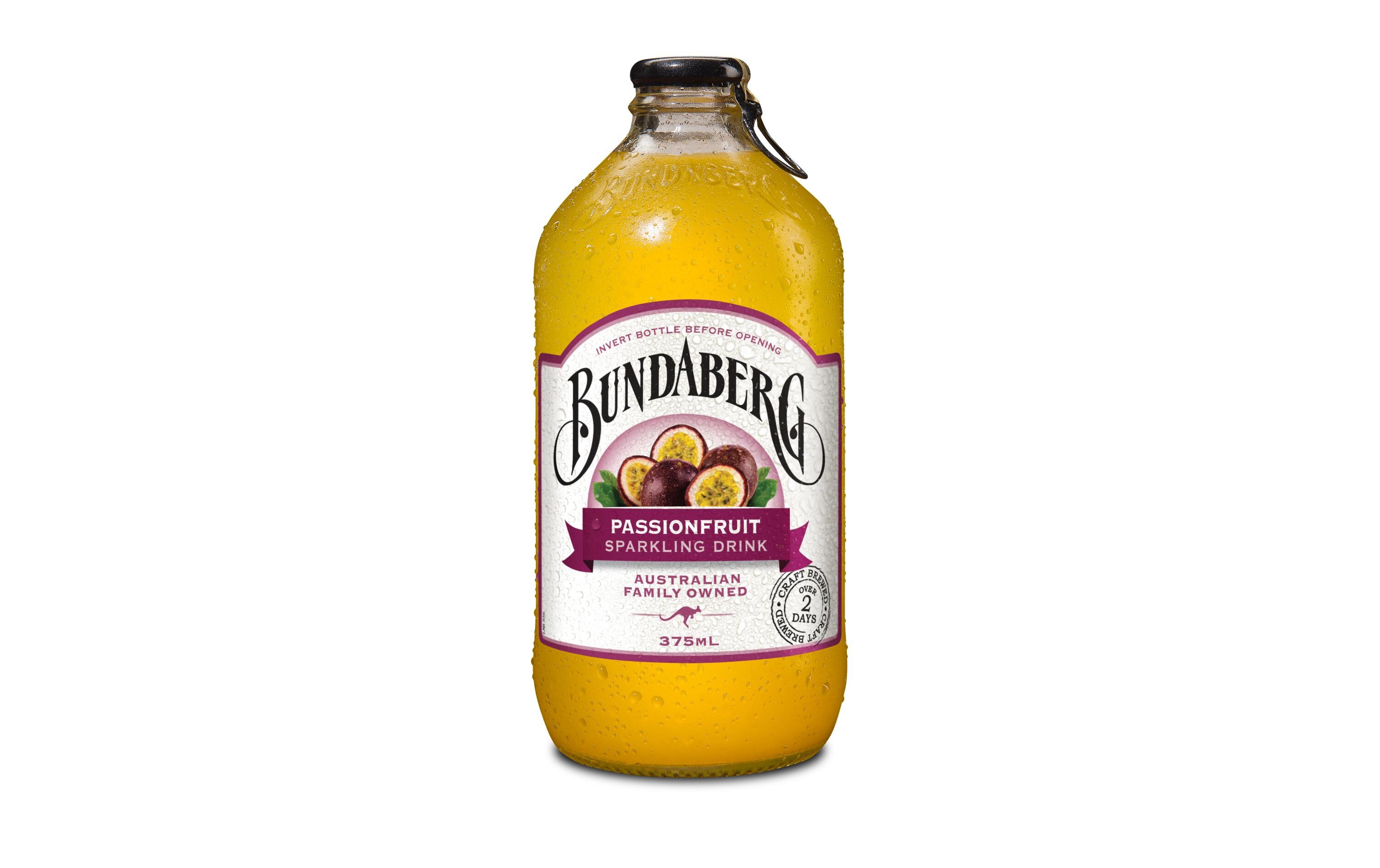 Soft-Drinks Passionfruit 4 x 0.375 lKohlensäurehaltiges Erfrischungsgetränk mit Passionsfrucht