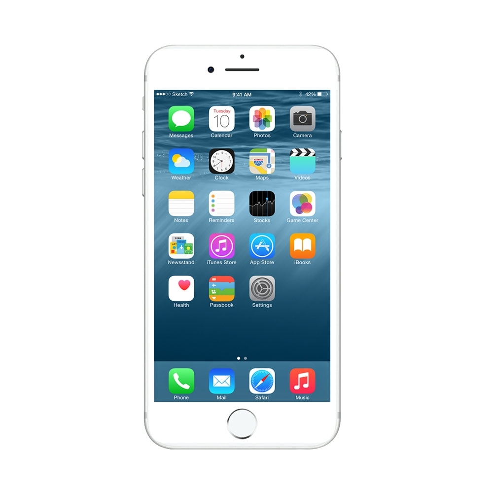 iPhone SE (2022/2020) / 8 / 7 / 6S 3D Vollbild Panzer Glas Display mit Rahmen (EGSP00145) - Weiss