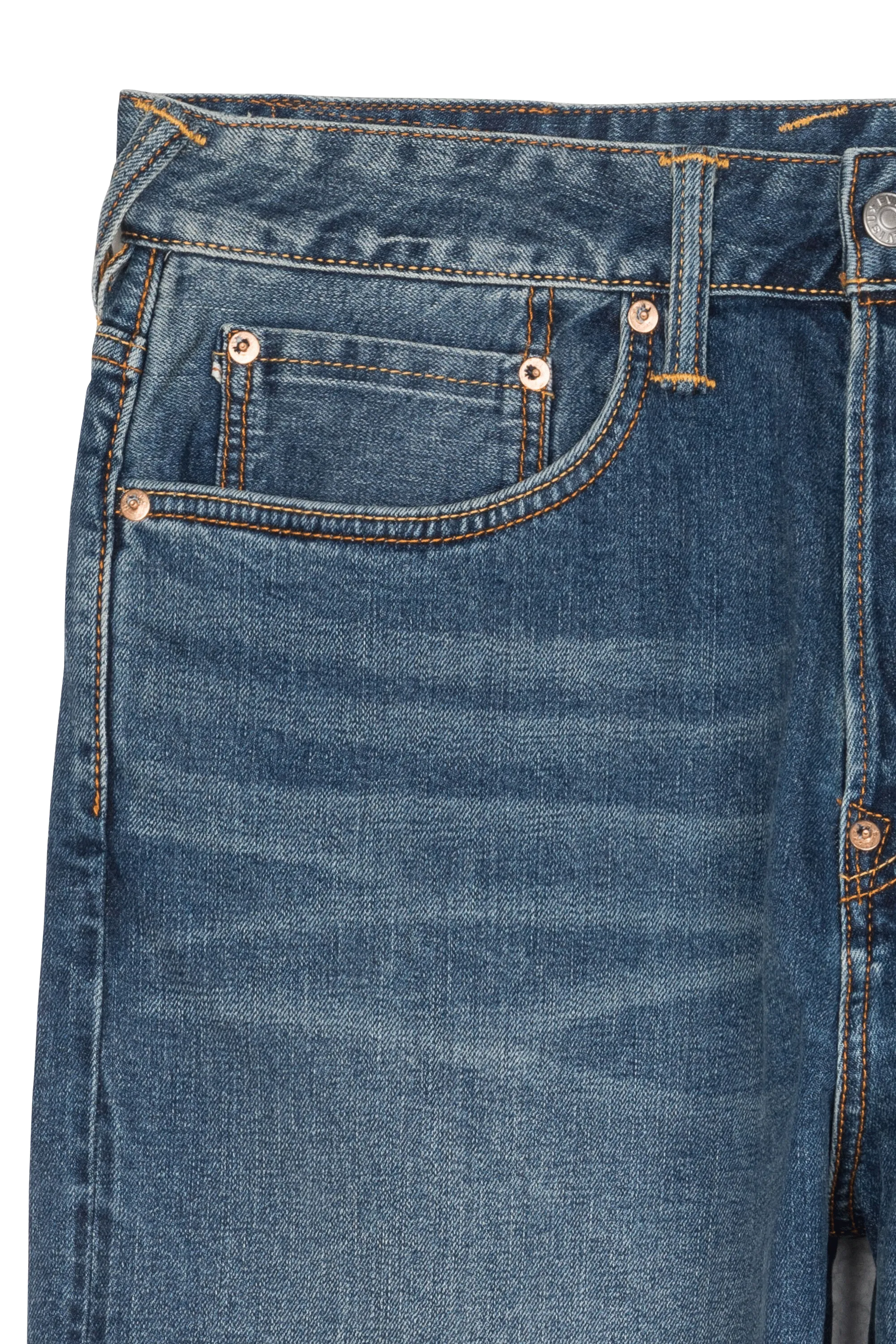 EVISU jean graffiti daicock Bleu