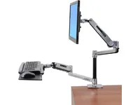 Ergotron WorkFit-LX - Stående skrivebordsomformer - poleret aluminium