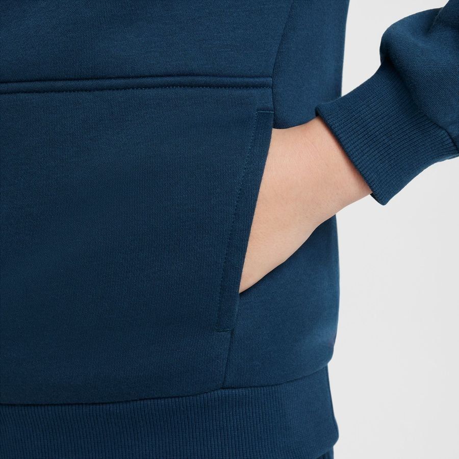 Nike Sweat à Capuche Club Fleece Mbappé Personal Edition - Bleu Enfant