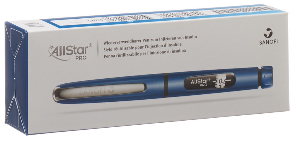 ALLSTAR Pro Lantus/Apidra/Insuman Insulinpen blau 1 Stk