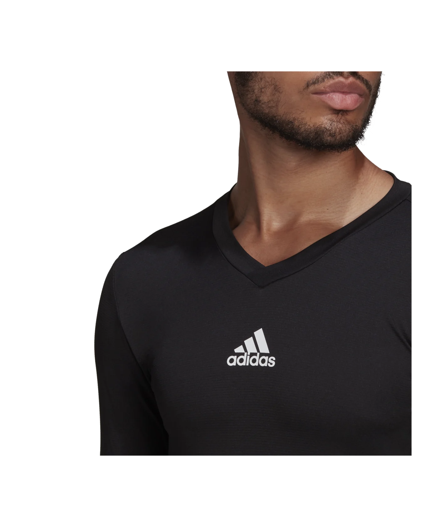 adidas Team Base Top langarm Schwarz