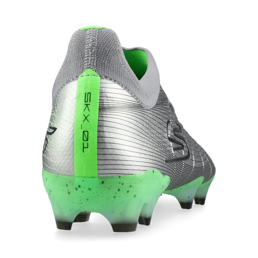 Skechers SKX_01 Low FG Laser Comfort - Argenté/Vert
