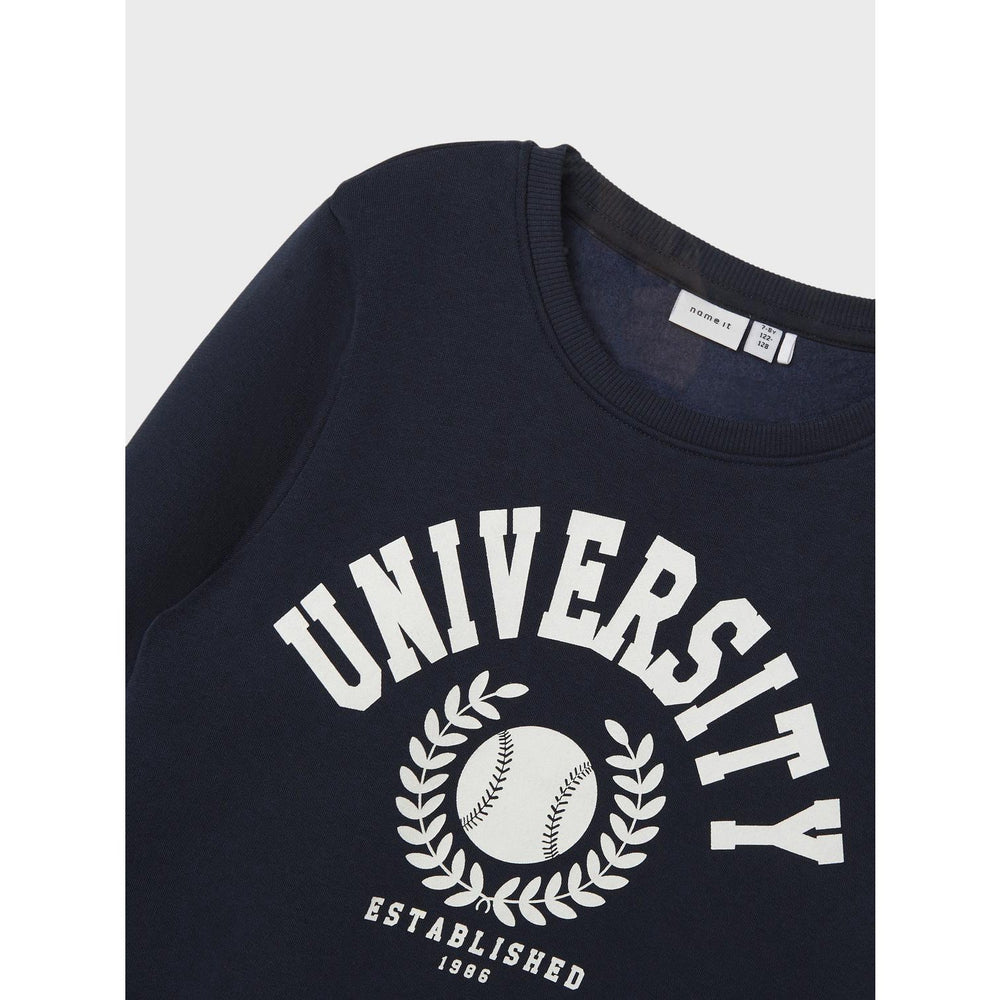 Køb Name It Dark Sapphire Tille Sweatshirt Noos